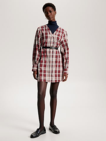 TOMMY HILFIGER Shirt Dress in Red