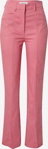EDITED Flared Παντελόνι 'Ejla' σε ροζ: μπροστά