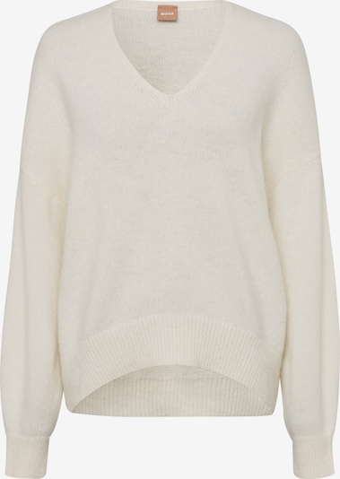 BOSS Sweter w kolorze kremowy / offwhitem, Podgląd produktu