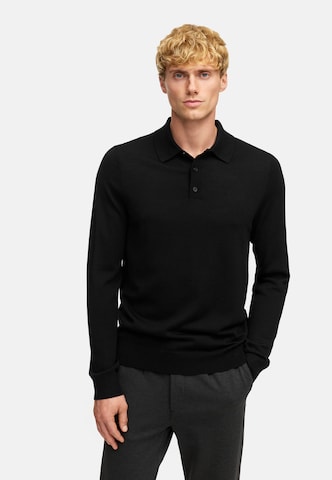 Kronstadt Sweater 'Johannes' in Black: front