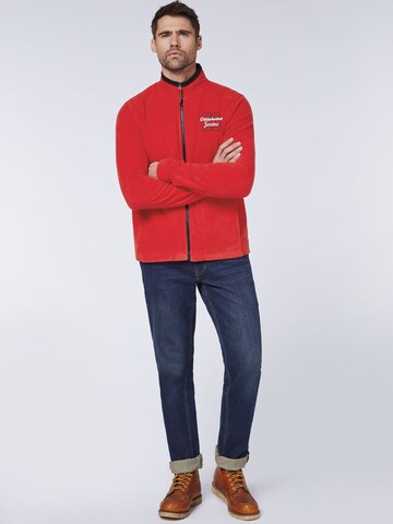 Oklahoma Jeans Fleece Jacket in Red