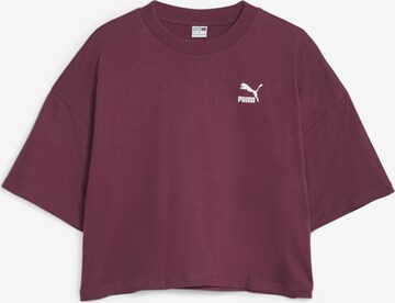 T-shirt PUMA en violet : devant