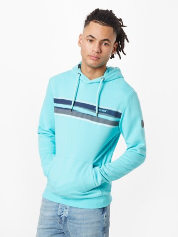 Ragwear Sweatshirt 'HAKE' in Blue: front