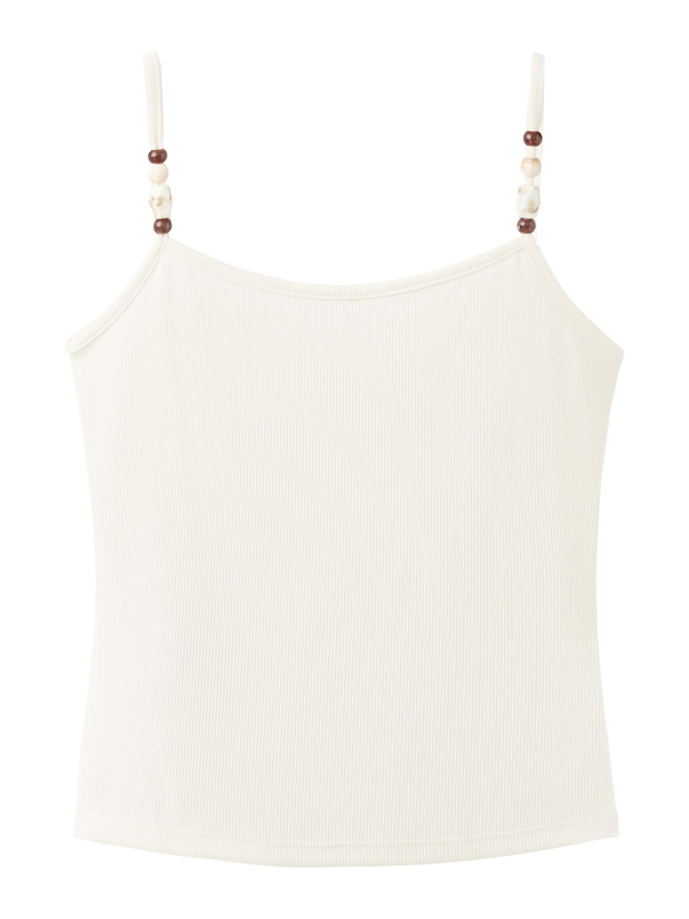 MANGO Top 'GEMMI' in Beige: Vorderseite