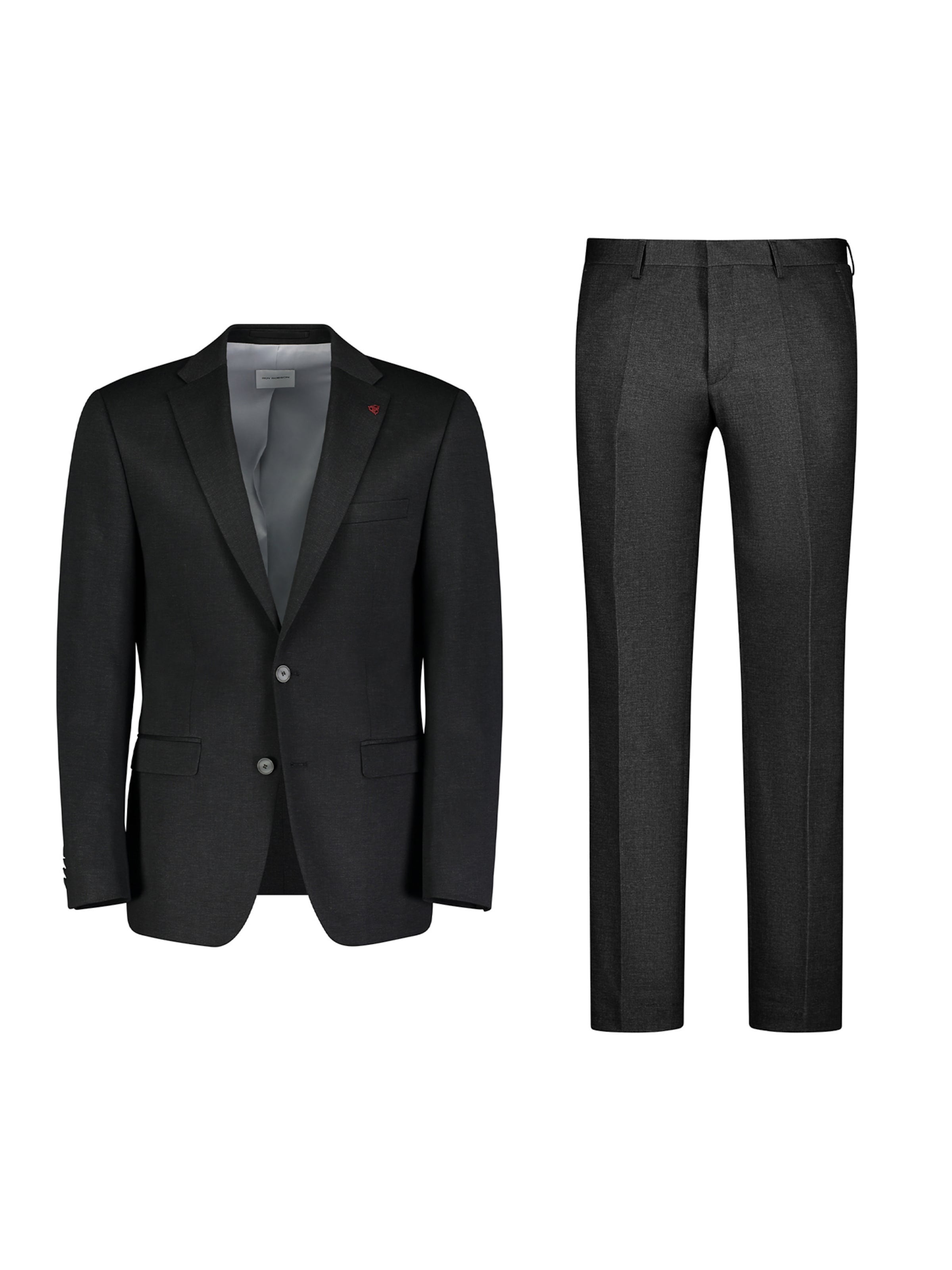 ROY ROBSON Slimfit Anzug in Grau: Vorderseite