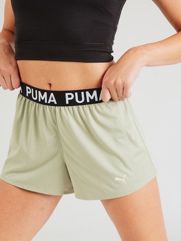 Regular Pantalon de sport 'STRONG 3' PUMA en vert