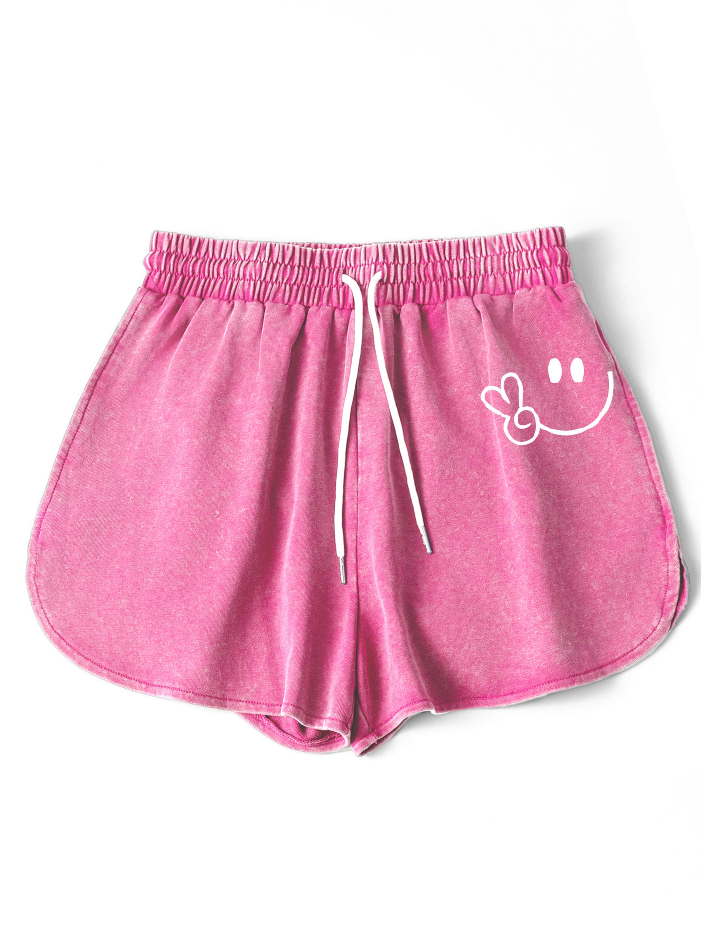 GORHEY Zwemshorts in Roze: voorkant