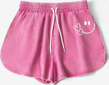 GORHEY Zwemshorts in Roze: voorkant