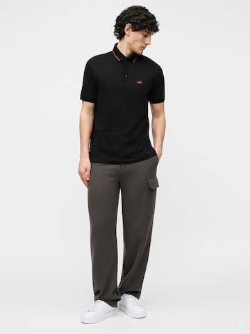 ARMANI EXCHANGE Poloshirt in Schwarz