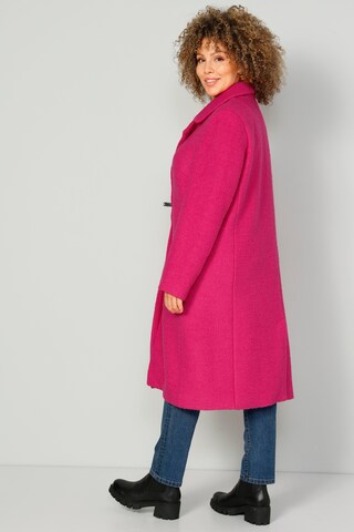 MIAMODA Between-Seasons Coat in Pink