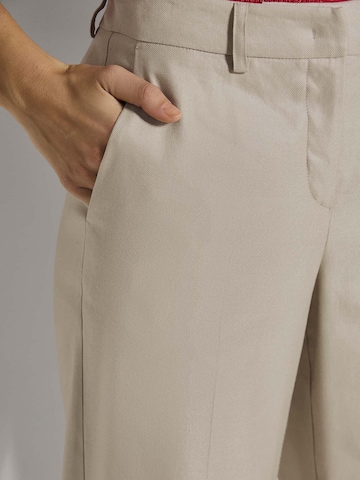 MADELEINE Wide Leg Hose in Beige