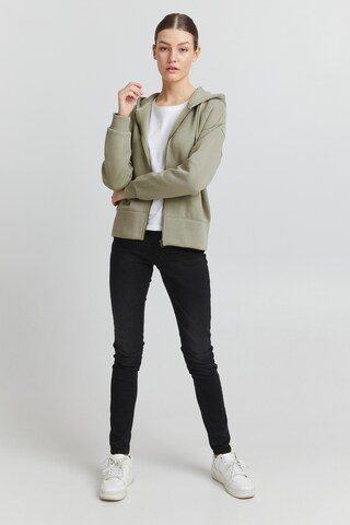 Oxmo - Sudadera con cremallera 'Holunder' en verde