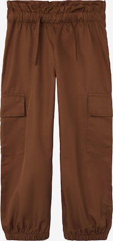 NAME IT Loosefit Broek in Bruin: voorkant