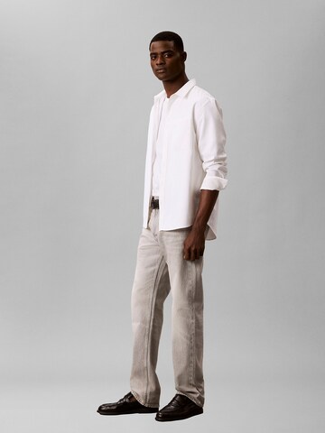 Calvin Klein Jeans Loosefit Jeans in Grau