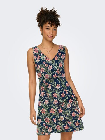 ONLY - Vestido de verano 'ONLNova Sara' en azul: frente