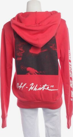 Off-White Sweatshirt & Zip-Up Hoodie in S in Red