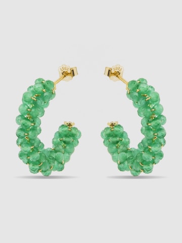 Orecchini 'Rariki' di Luxenter in verde