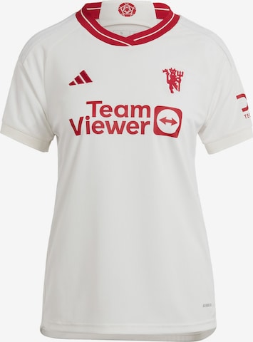 ADIDAS PERFORMANCE Jersey 'Manchester United 23/24 Home' in White: front