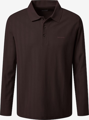 PIERRE CARDIN Shirt in Brown: front