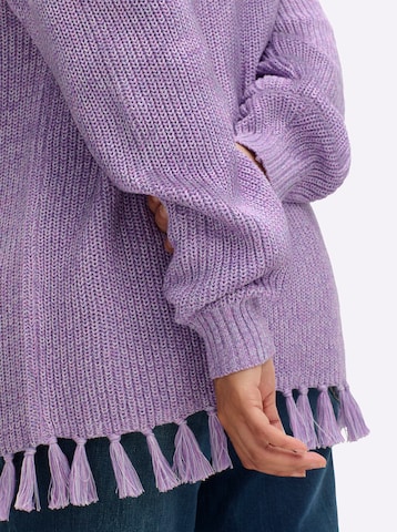 SHEEGO Sveter - Fialová