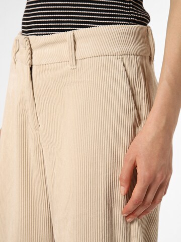 Marie Lund Regular Broek in Beige