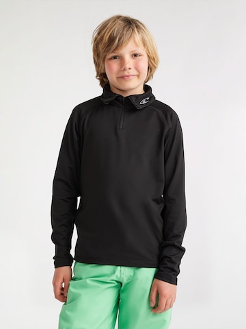 O'NEILL Athletic Sweater 'Clime' in Black: front