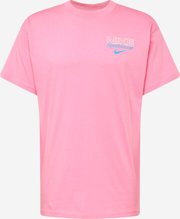 Nike SportswearMajica - roza boja: prednji dio