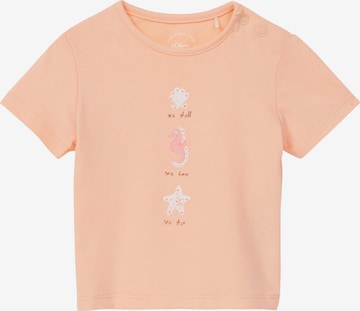 s.Oliver Shirt in Orange: Vorderseite