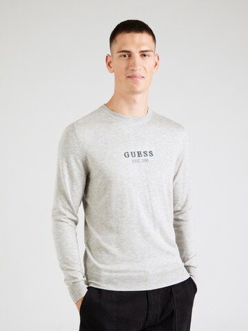 GUESS Sweater 'DORAN' in Grey: front