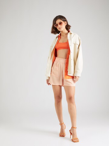 VERO MODA Regular Byxa 'VMBUMPY' i orange