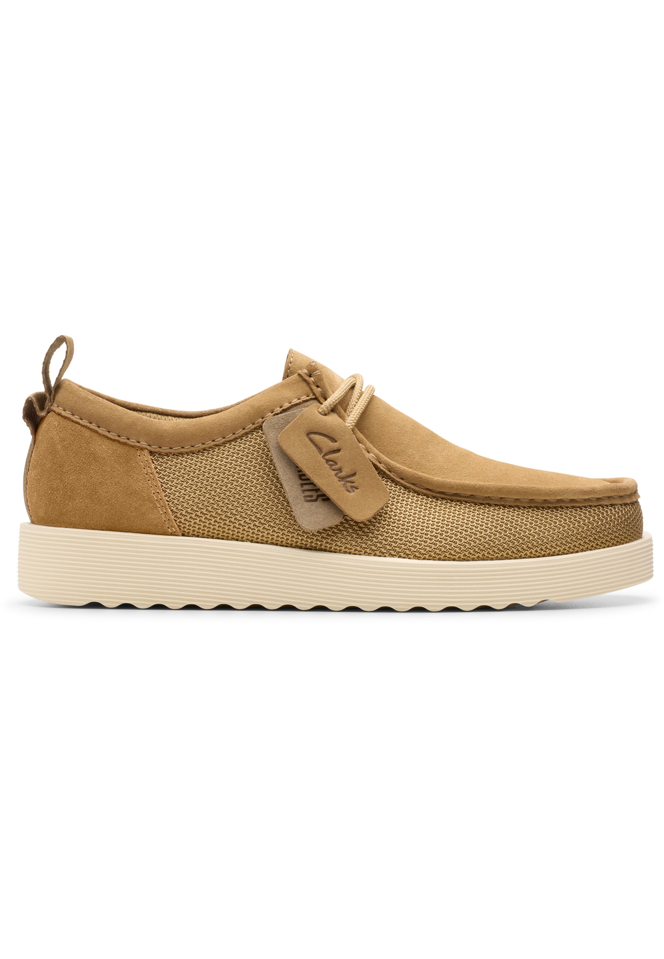 CLARKS Schnürschuhe Wallabee in Braun
