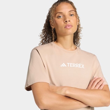 ADIDAS TERREX Performance Shirt in Beige