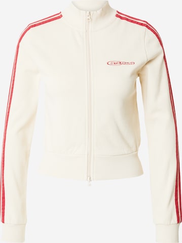 iets frans - Sudadera con cremallera 'HAILEY' en beige: frente