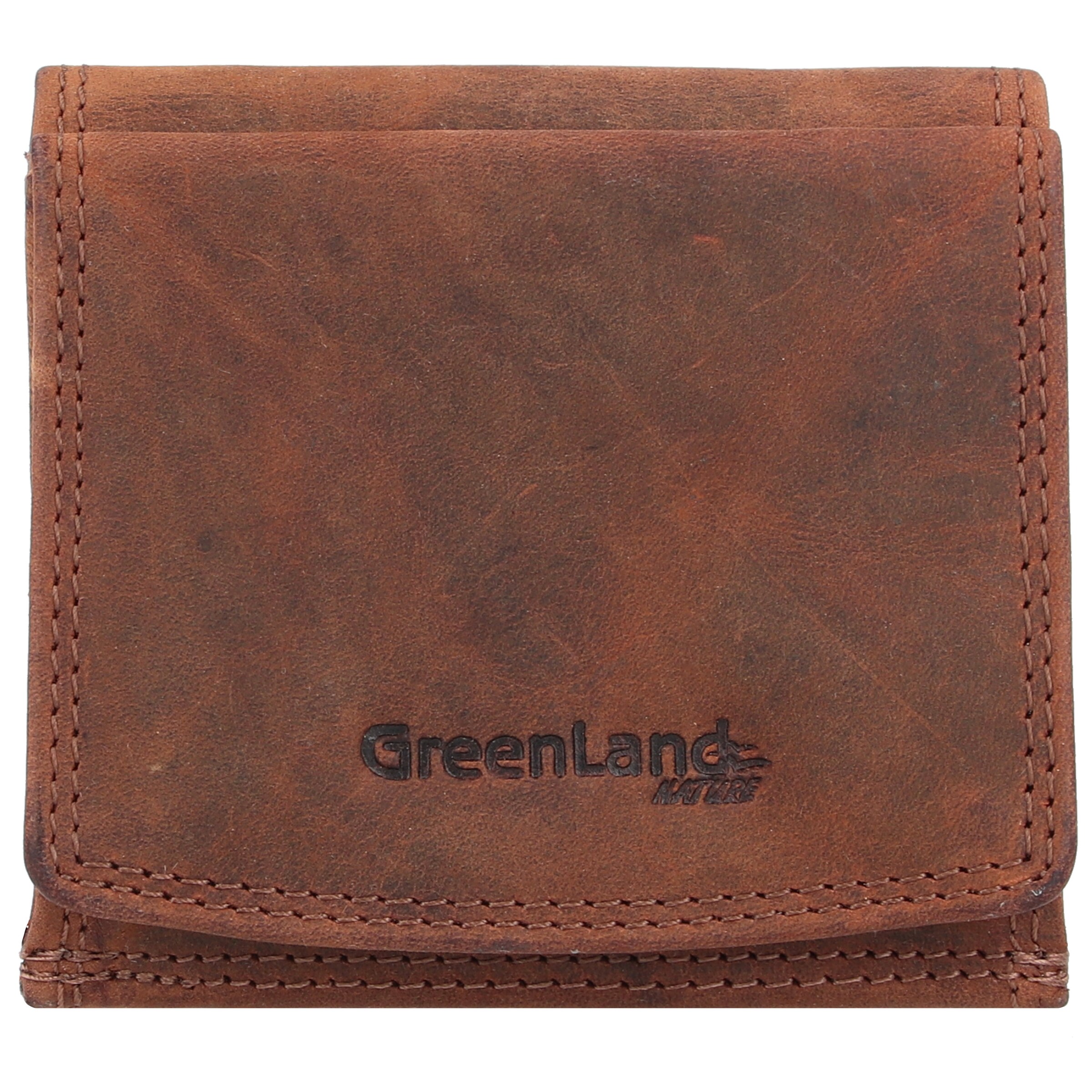 Greenland Nature Portemonnaie 'Montenegro' in Braun: Vorderseite