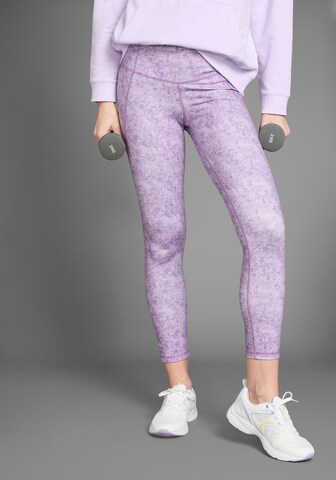 FAYN SPORTS Skinny Leggings in Lila: Vorderseite