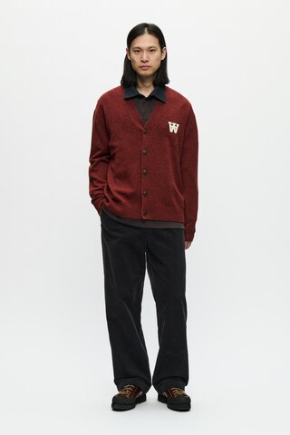 DOUBLE A Knit Cardigan 'Tay' in Brown