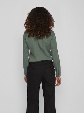 VILA Skinny Blus 'VIBista' i grön
