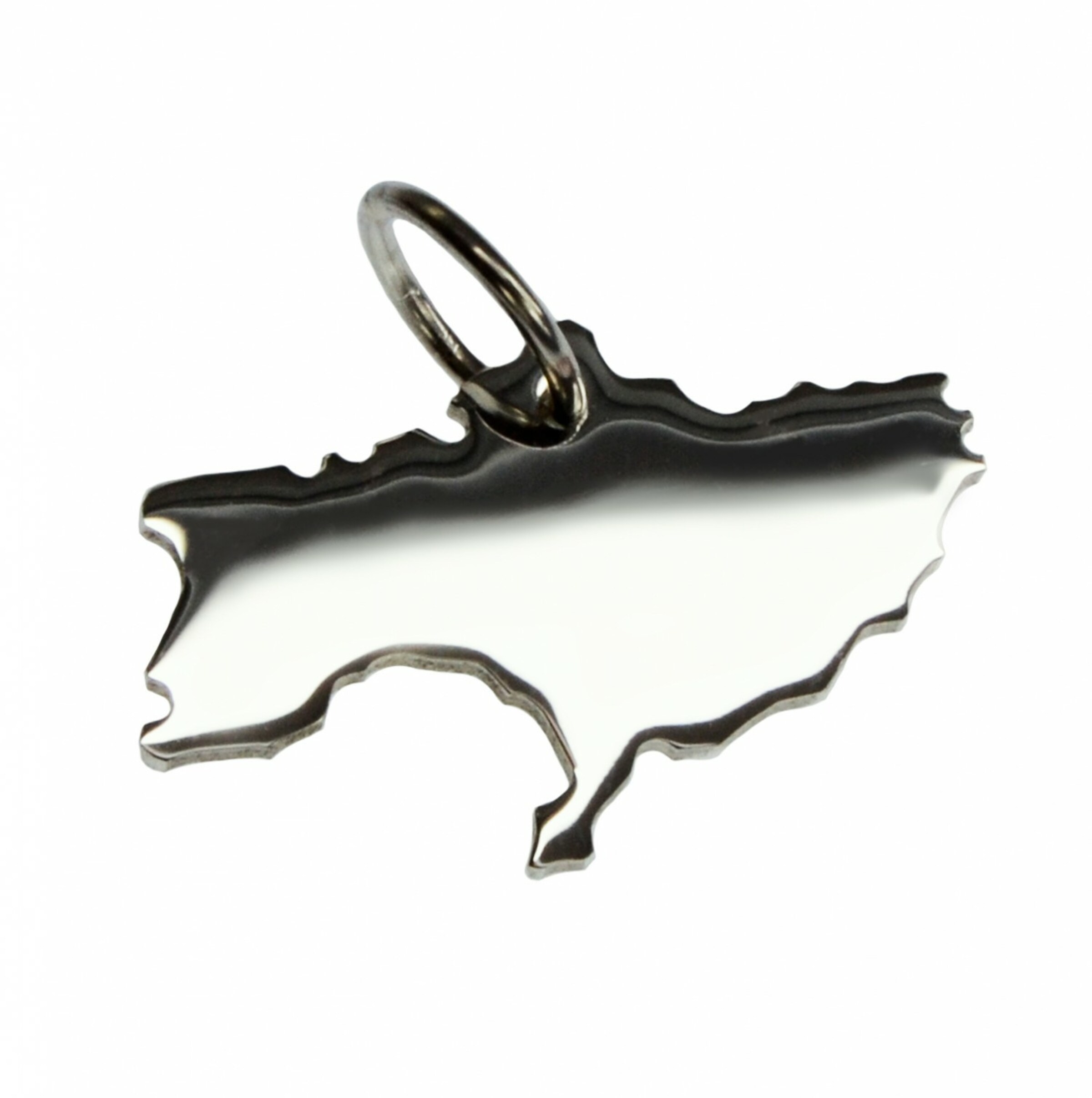 Schmuckador Pendant 'Ukraine' in Silver: front