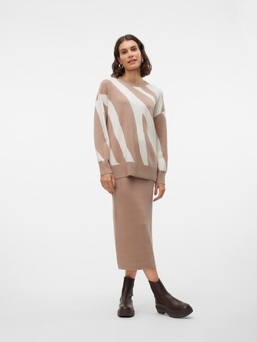 Pull-over 'VMNancy' VERO MODA en beige