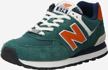 new balance - Sapatilhas baixas '574' em verde: frente