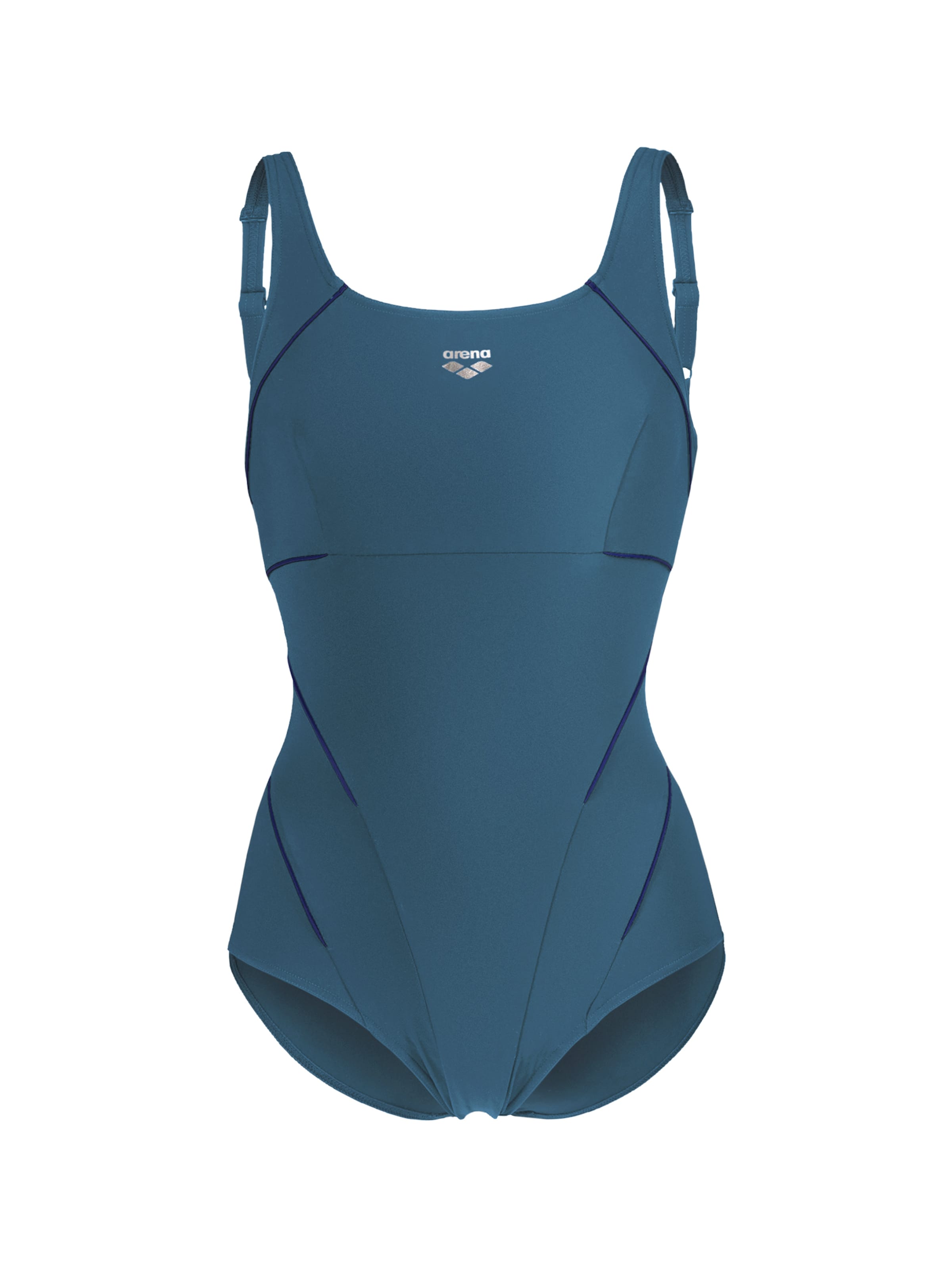 ARENA Bustier Muotoileva uimapuku 'SHAPEWEAR JEWEL LOW C-CUP' värissä vihreä: etupuoli