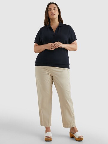 Tommy Hilfiger Curve Shirt in Blau