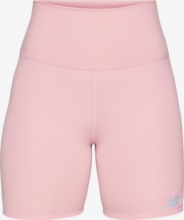 Pantalon de sport new balance en rose : devant
