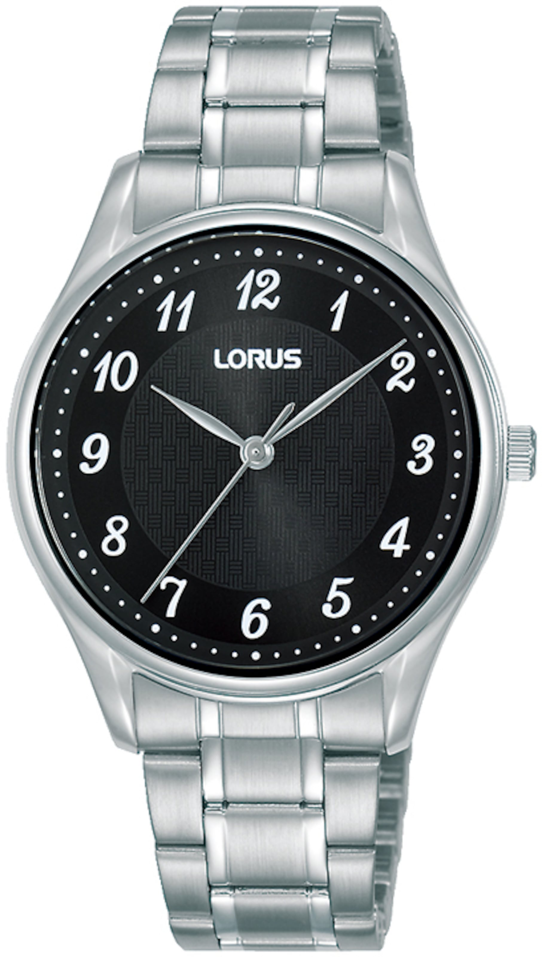 LORUS Analog Watch in Silver: front
