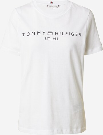 TOMMY HILFIGER Tričko - biela: predná strana