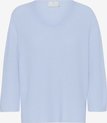 Pull-over 'Merian' Kaffe en bleu : devant