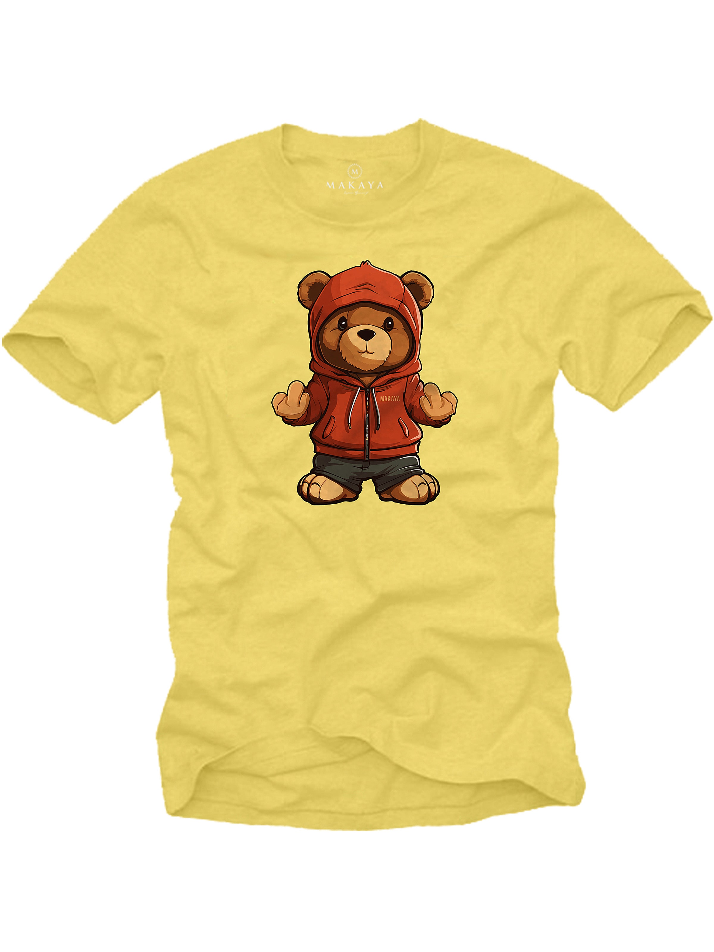 MAKAYA Shirt in Yellow: front