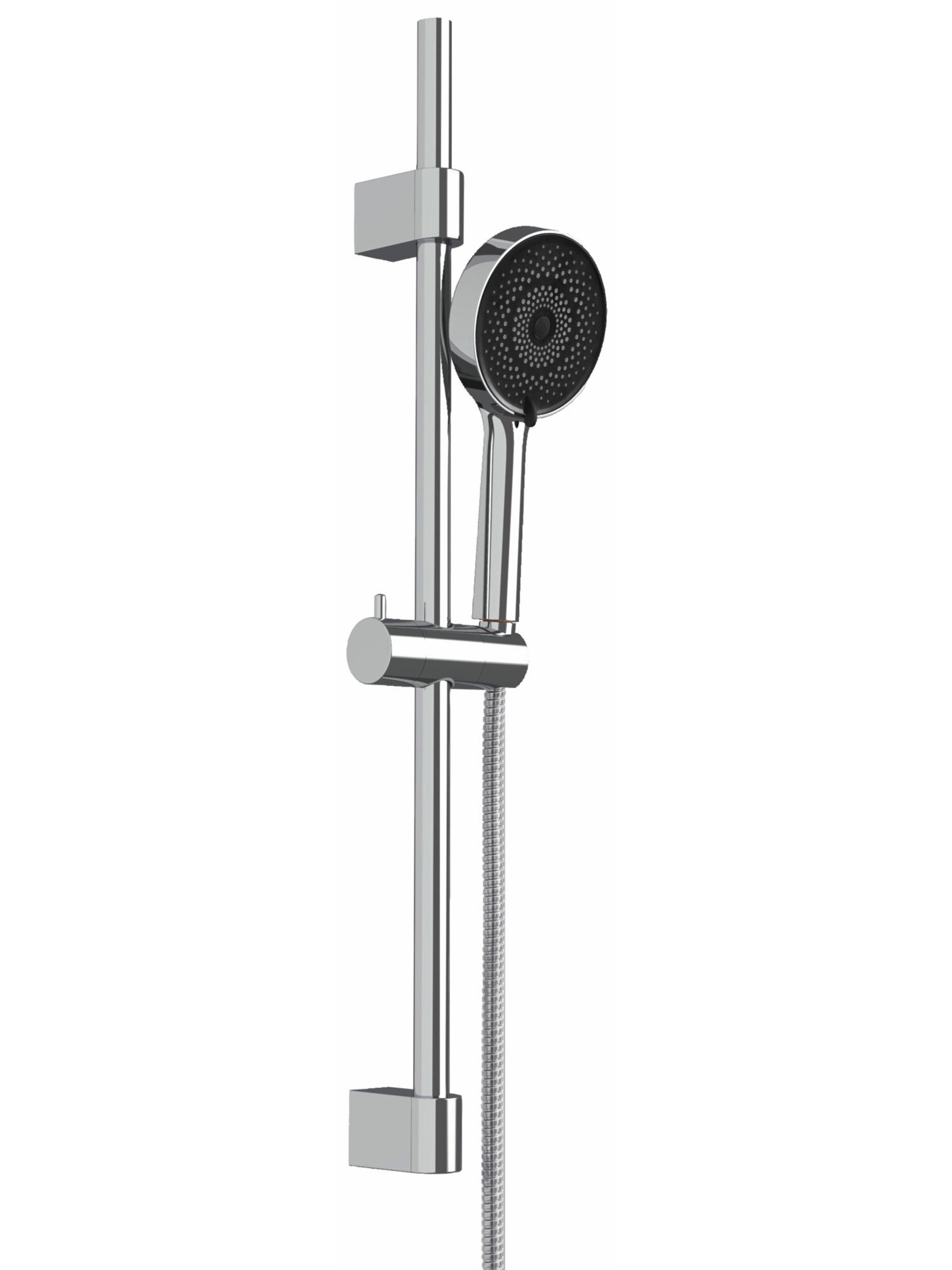 Wenko Shower Accessories 'Softwater' in Silver: front