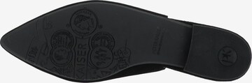 PETER KAISER Ballet Flats with Strap in Black