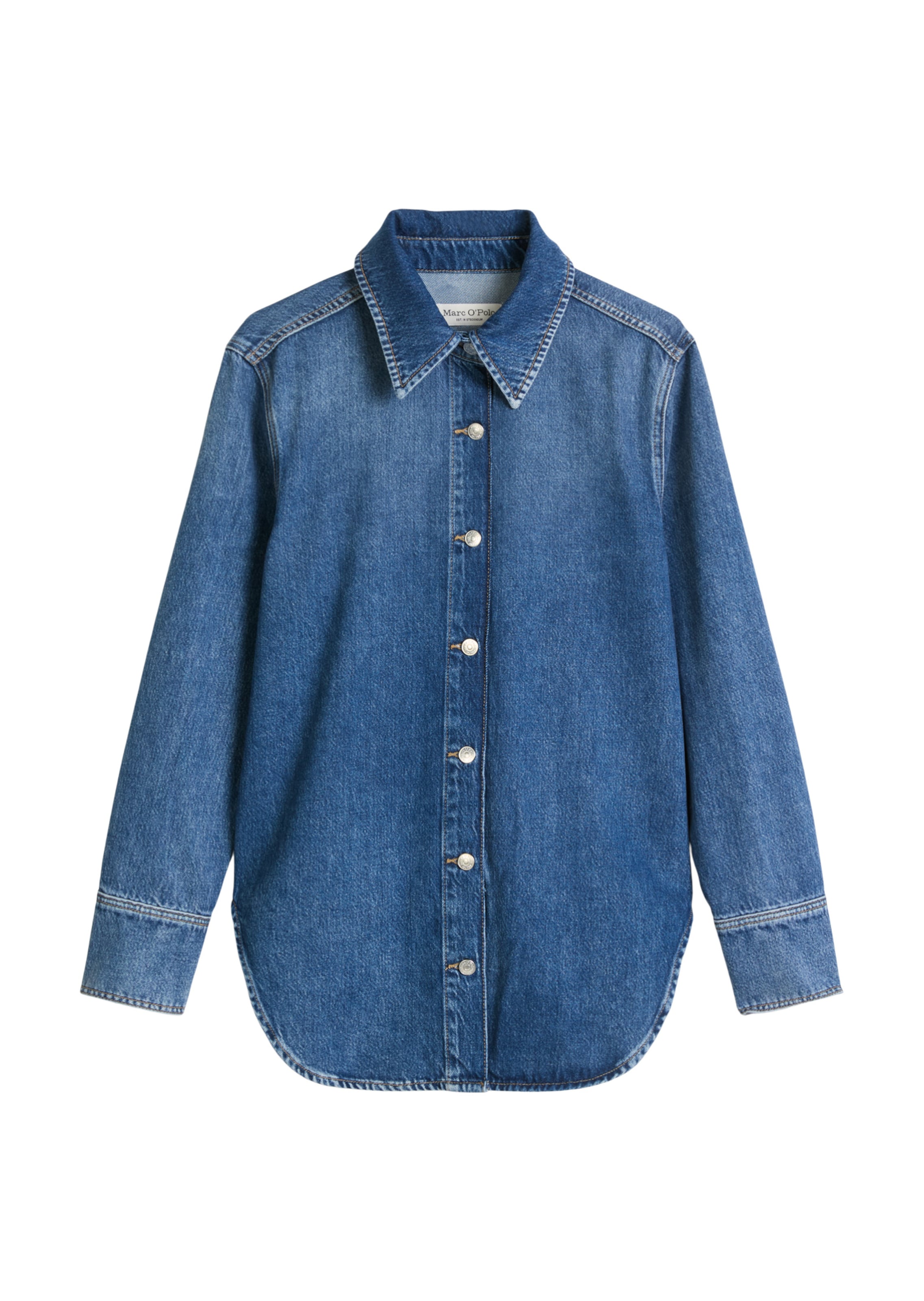 Marc O'Polo Blouse in Blue: front
